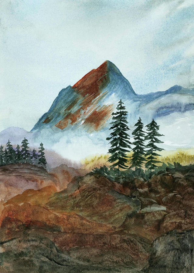 Rocky Mountain Painting