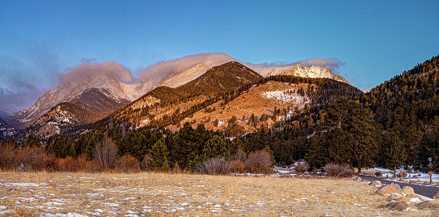 Rocky Mountain Early Light Photograph by Douglas Wielfaert