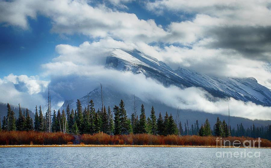 Rocky Mountain High In Canada Photograph by Bob Christopher