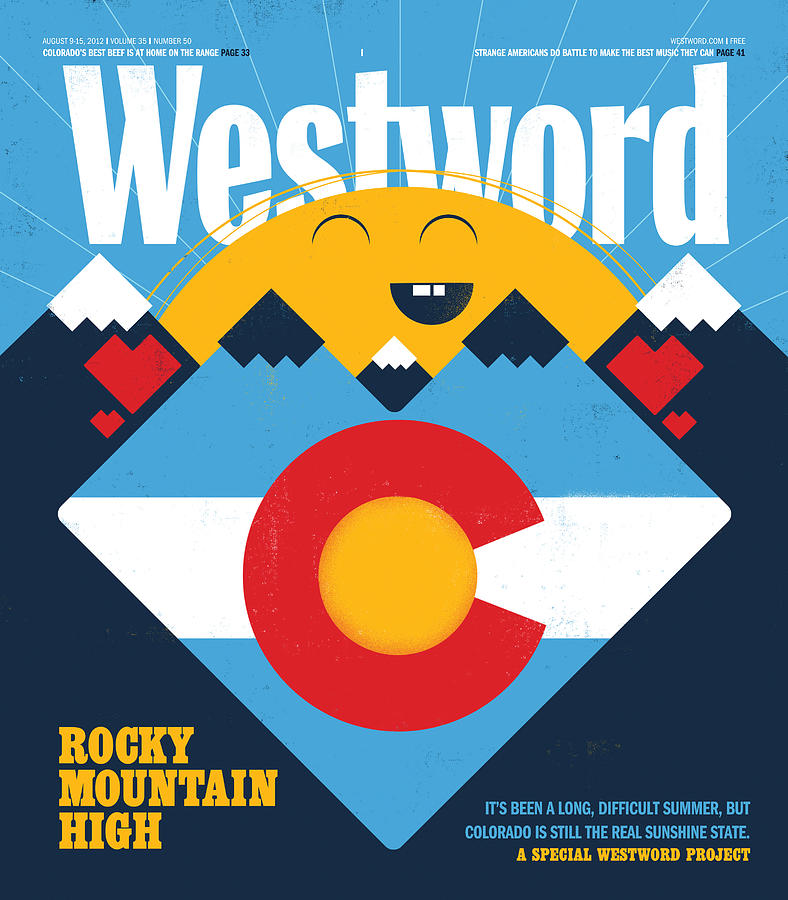 Rocky Mountain High Digital Art by Westword