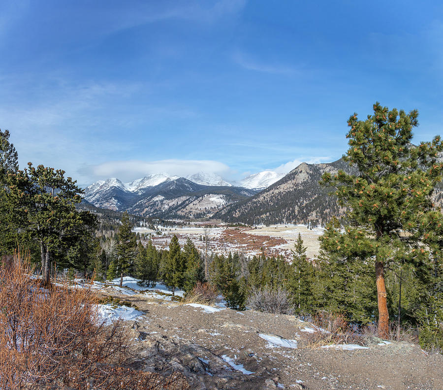 Rocky Mountain National Park in January Photograph by Douglas Wielfaert