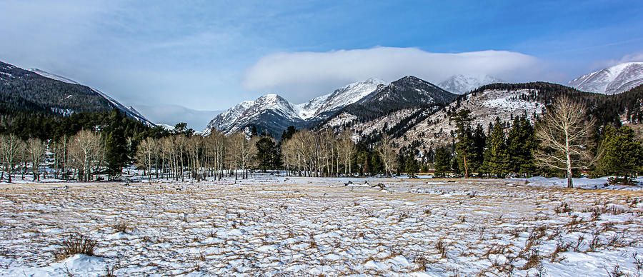 Rocky Mountain National Park Panorama Photograph by Douglas Wielfaert