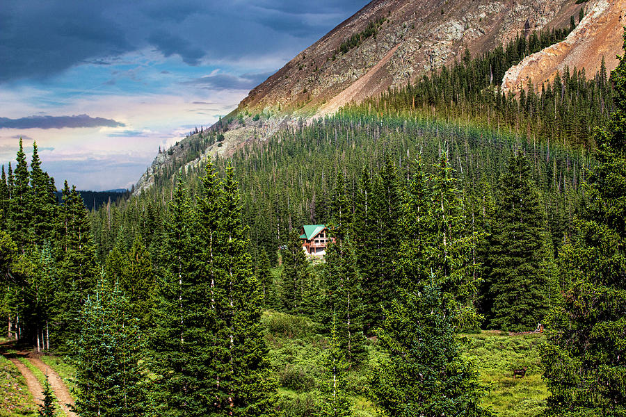 Rocky Mountain Rainbow Photograph by Double AA Photography