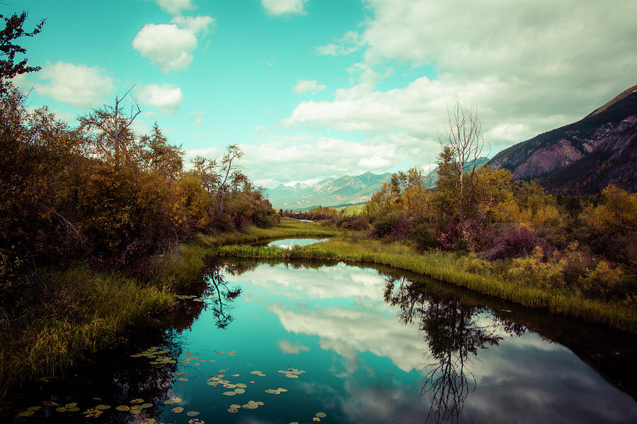 Rocky Mountain Reflection Photograph