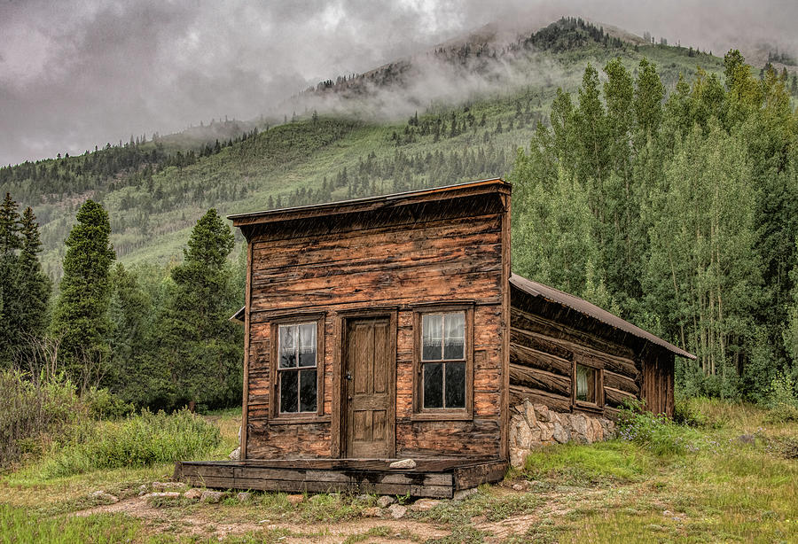 Rocky Mountain Rustic in Colorado Photograph by Marcy Wielfaert
