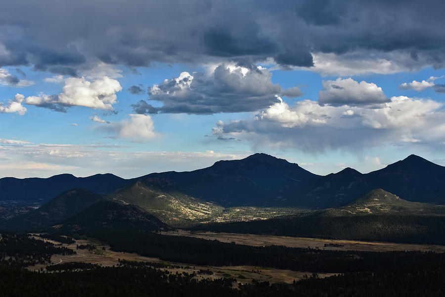 Rocky Mountain Shadows Photograph by Kyle Hanson