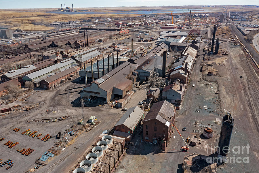 Rocky Mountain Steel Mill Photograph by Jim West