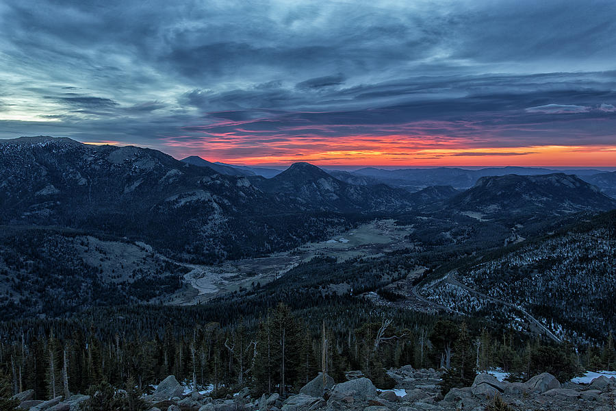 Rocky Mountain Sunrise Photograph by Amber Kresge