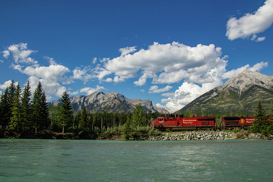 Rocky Mountain Train Photograph by Cindy Robinson