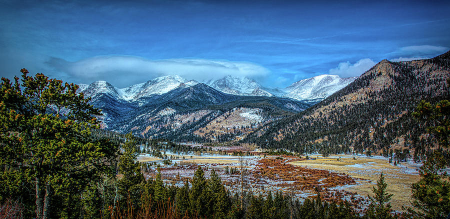 Rocky Mountain Winter Colors Photograph by Douglas Wielfaert