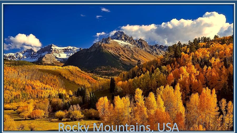 Rocky Mountains, USA Photograph by Nancy Ayanna Wyatt