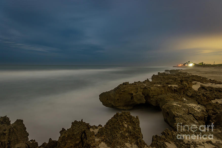 Rocky Night View Photograph by Tom Claud