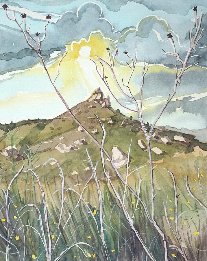 Rocky Oaks Spring Painting