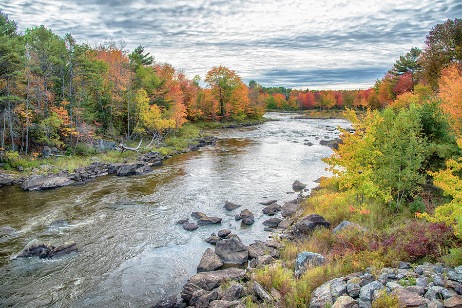 Rocky River in Maine #7720 Photograph by Susan Yerry - Fine Art America