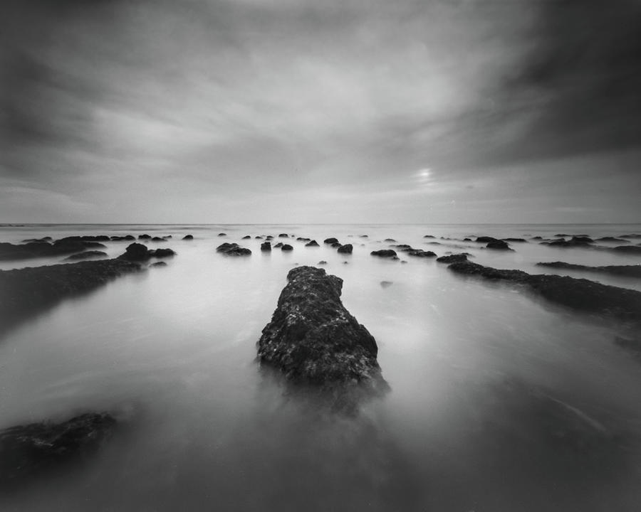 Rocky shore Photograph by Will Gudgeon