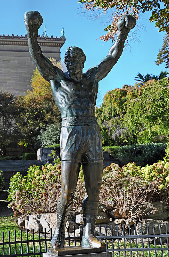 Rocky Statue Photograph by Ben Prepelka