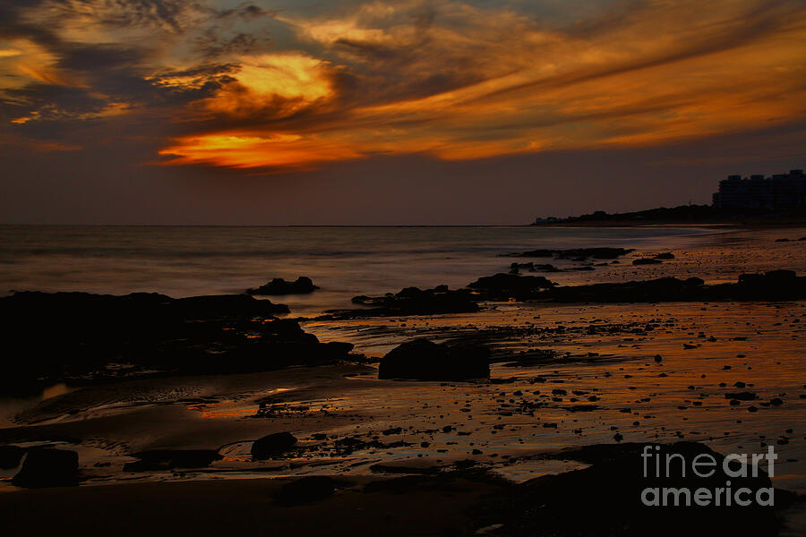 Rocky Sunset Photograph by fototaker Tony