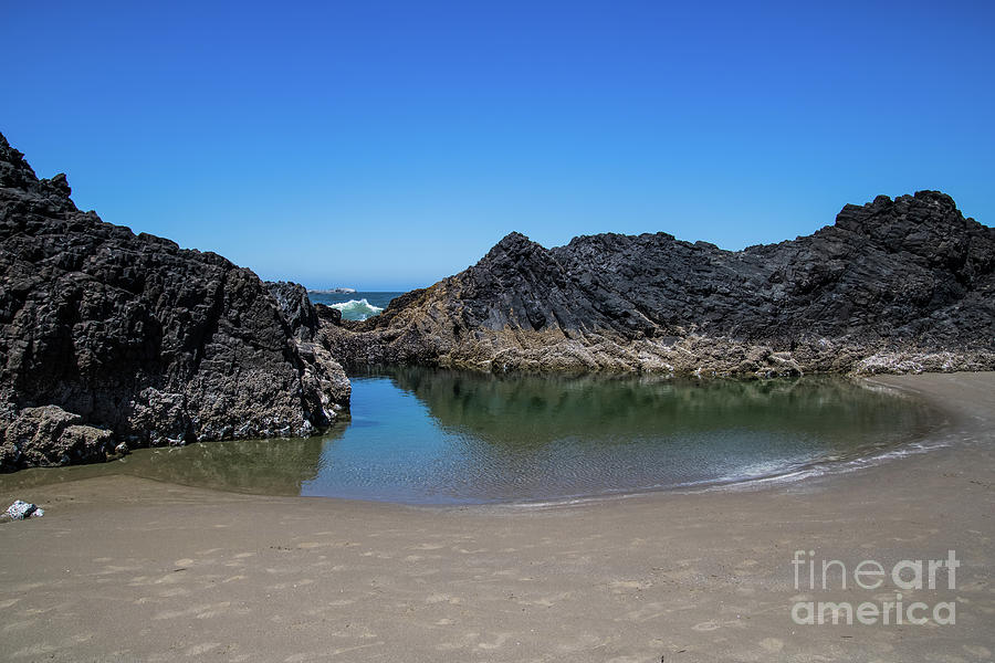 Rocky Tidal Pool Photograph by Suzanne Luft