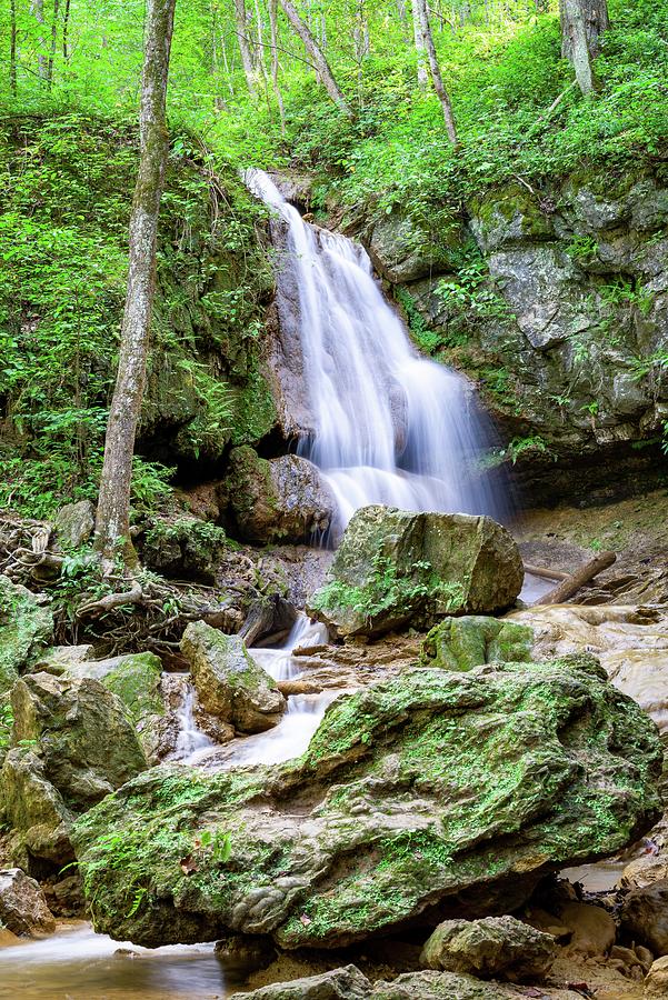 Rocky Waterfall Photograph by Brandon Williams - Fine Art America