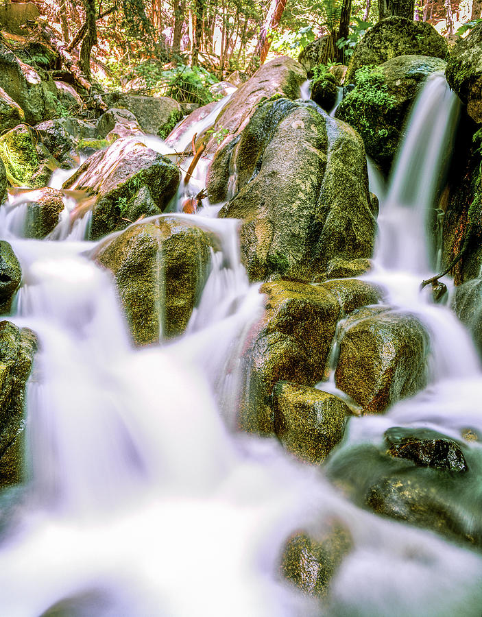 Rocky Waterfall Photograph by Randy Bradley