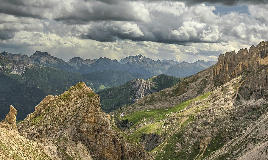 Mountain Photograph - Roda di Vael by Alexander Kunz