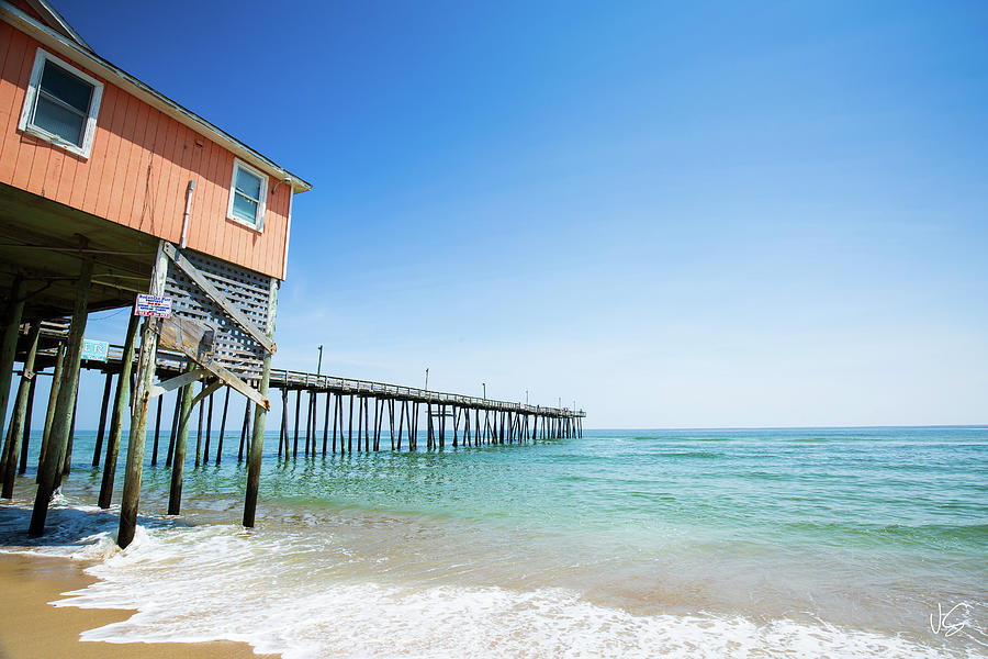 Rodanthe Fishing Pier Photograph by Jennifer Solpietro