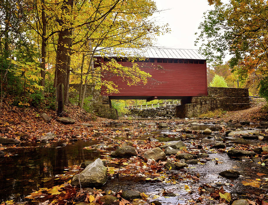 Roddy Road Covered Bridge #2 Photograph by Kelley Nelson