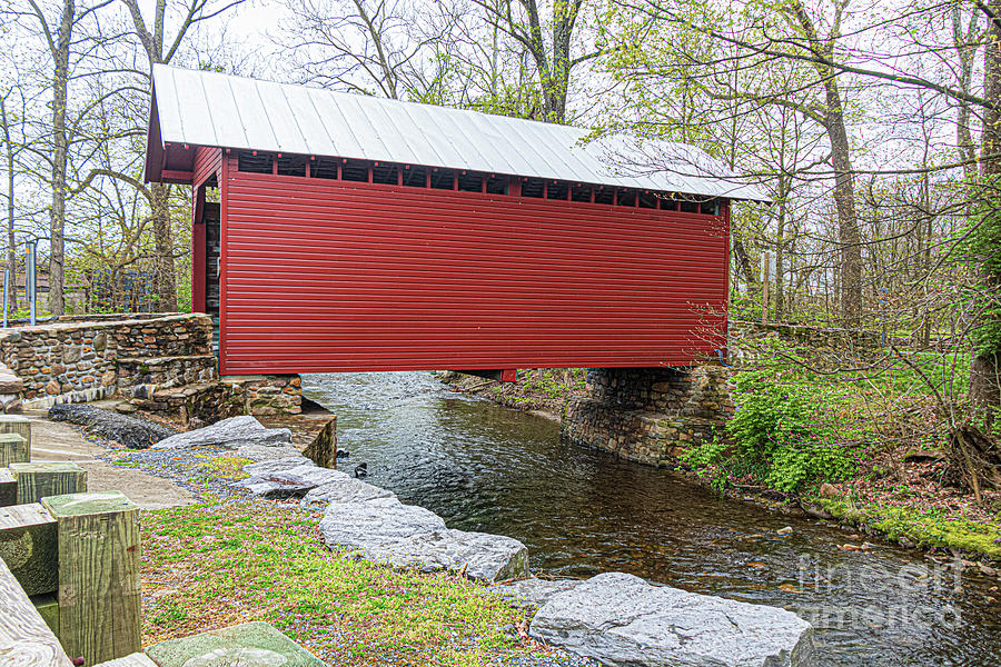 Roddy Road Covered Bridge Photograph by Thomas Marchessault