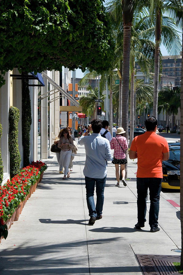 Rodeo Drive Stock Photo Photograph by Mark Stout