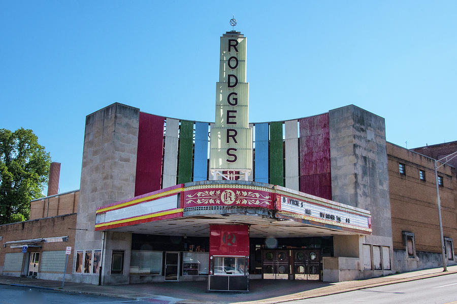 Rodgers Theater Photograph by Steve Stuller
