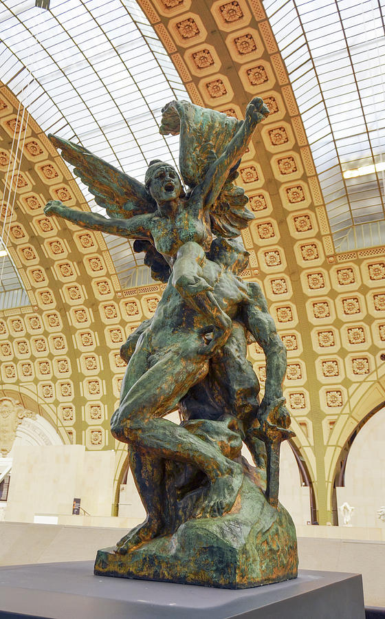 Rodin Call to Arms as Displayed in the Orsay Museum Paris France Photograph by Shawn OBrien