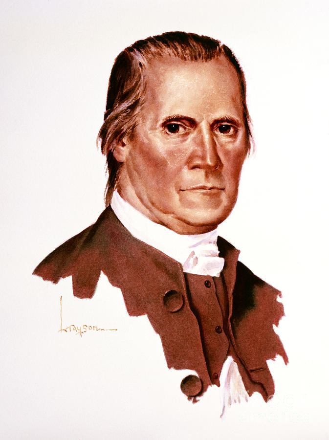 Roger Sherman - Signers Of The U.S. Constitution Painting by Lyle Tayson