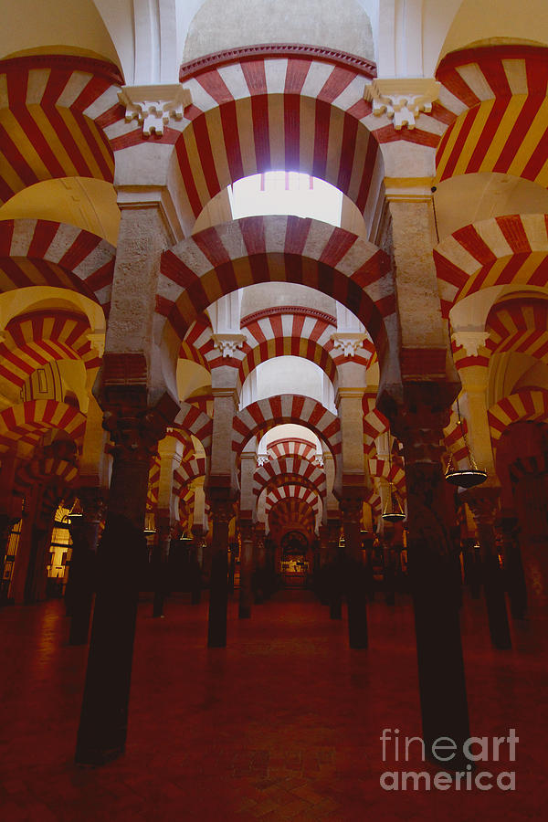 Rojo of the Cordoba Mezquita Photograph by fototaker Tony