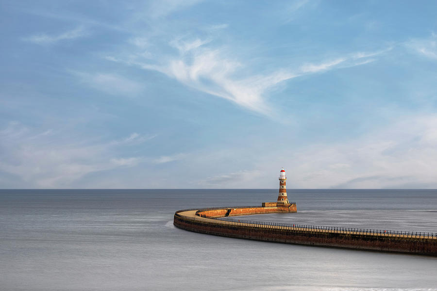 Roker Pier Lighthouse - England Photograph by Joana Kruse