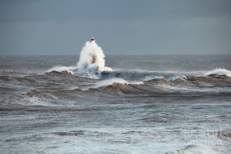 Roker storm Photograph by Bryan Attewell
