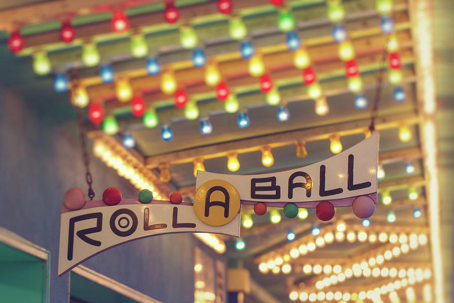 Roll A Ball Lights Photograph by Melanie Alexandra Price