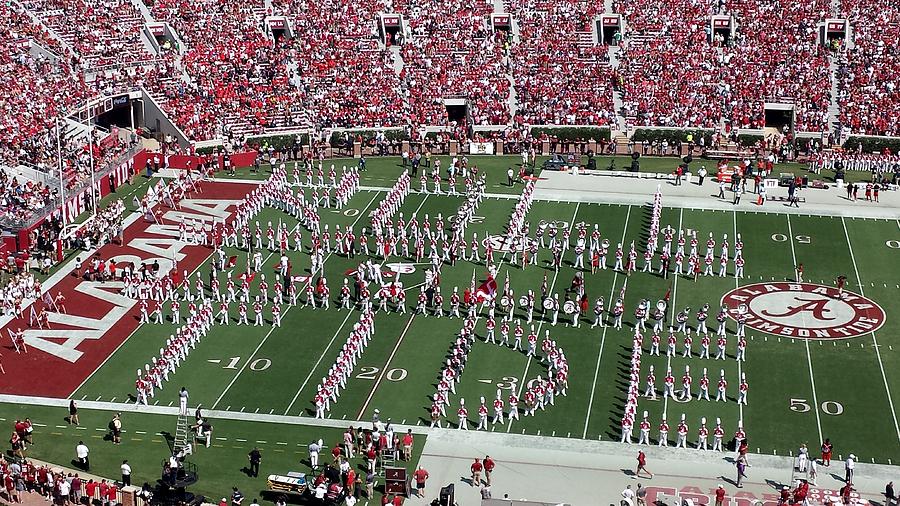 Roll Tide Spell Out Photograph by Kenny Glover
