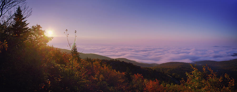 Rolling Clouds Sunrise Photograph by Daniel Brinneman