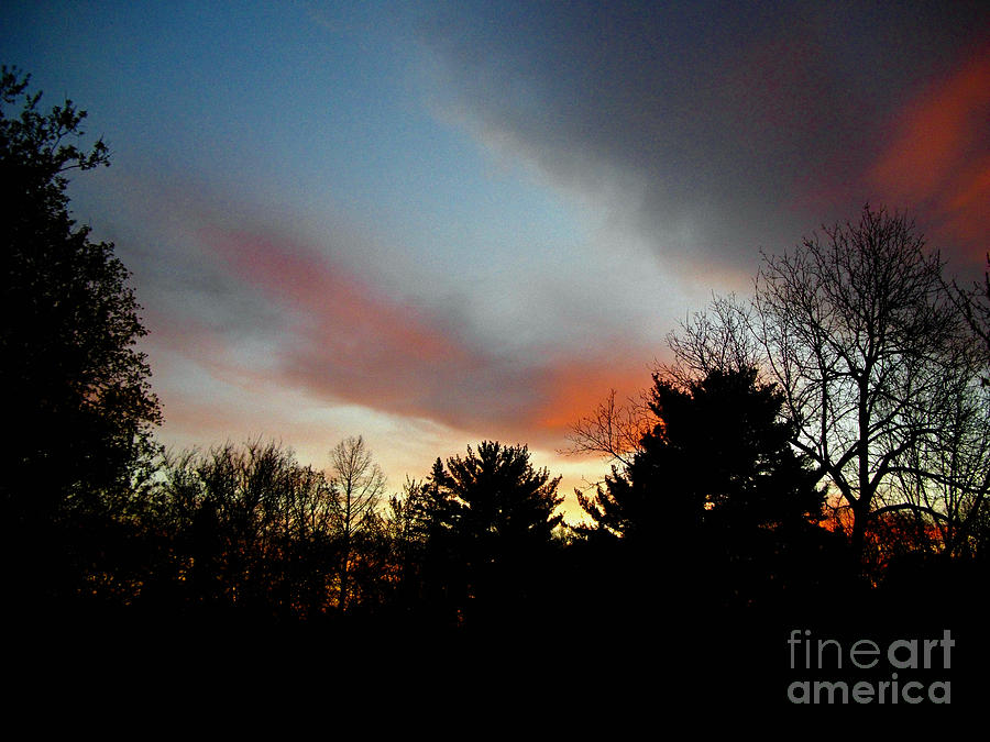 Rolling Clouds Sunrise Photograph by Frank J Casella