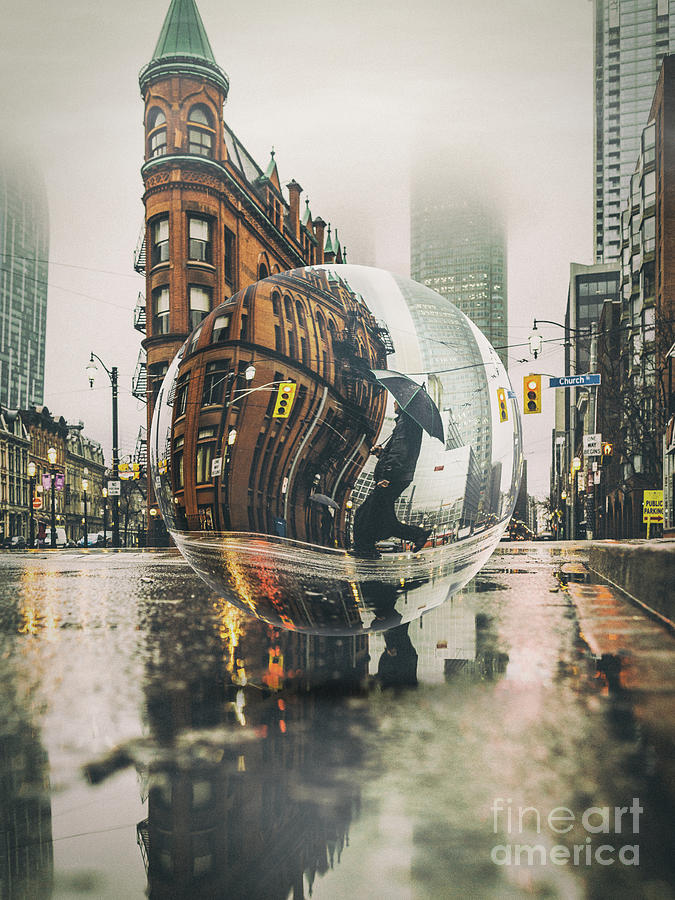 Rolling in Rain Digital Art by Phil Perkins