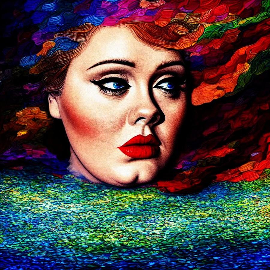 rolling-in-the-deep-adele-digital-art-by-bob-smerecki-fine-art-america