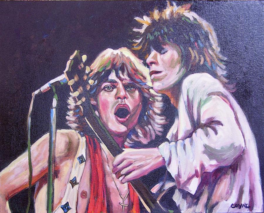 Rolling Stones Painting by Brian Coyne - Fine Art America