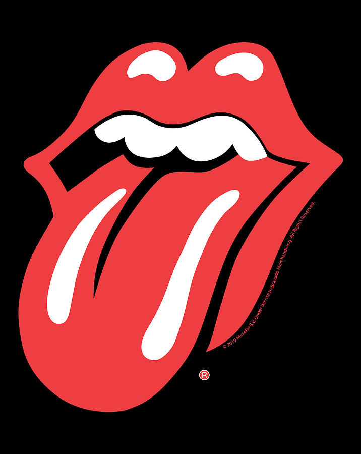 Rolling Stones Official Classic Tongue Digital Art by Sue Mei Koh