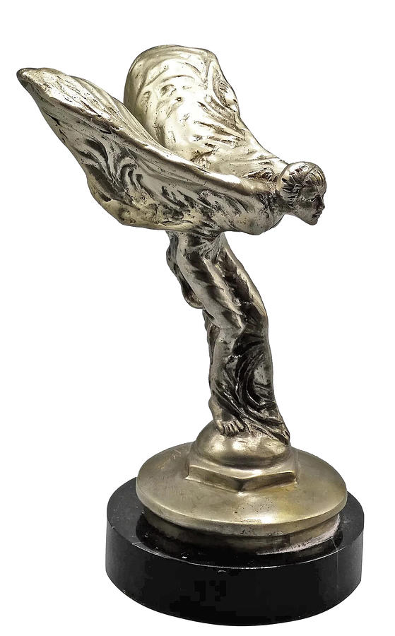 Rolls Royce Flying Lady Ornament Mascot Photograph by Retrographs