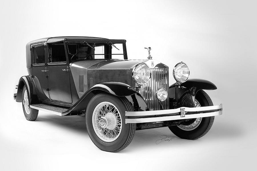 Rolls Royce Phantom I 1929 Digital Art by Jerzy Czyz