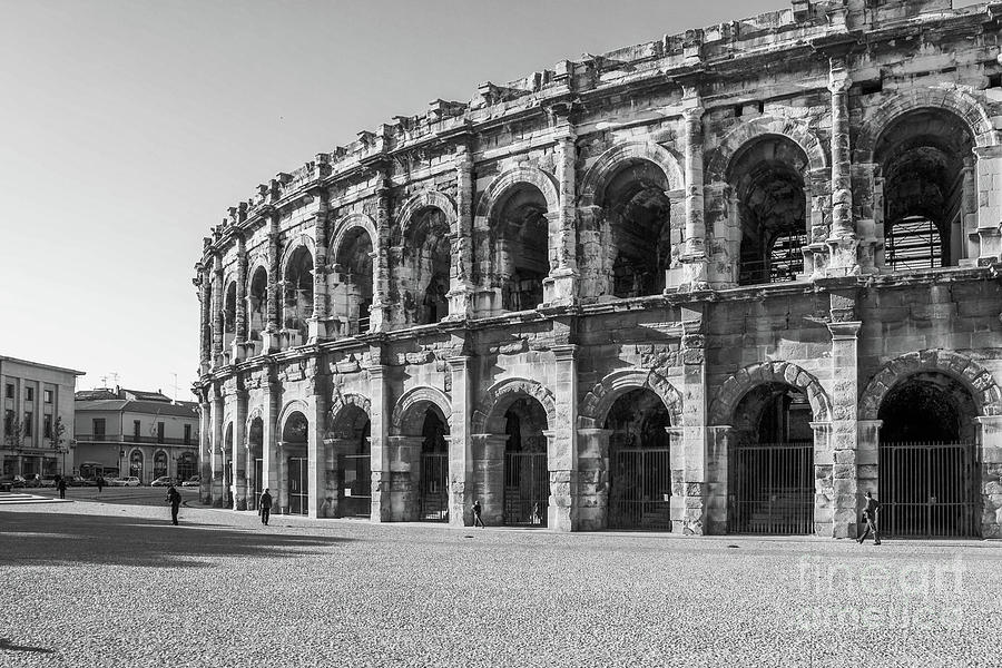 Roman Amplitheater Nimes France  Photograph by Kimberly Blom-Roemer