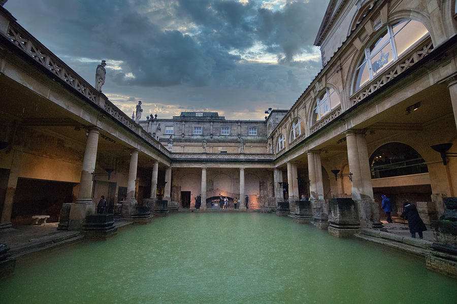 Roman Baths Photograph by Martin Newman