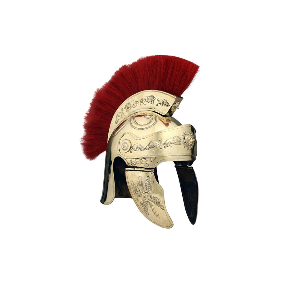roman centurion helmet with mask