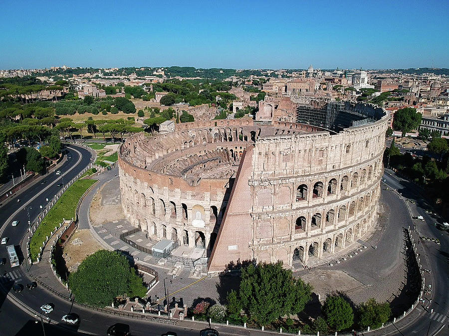 Roman Coliseum Photograph by Ed Stokes