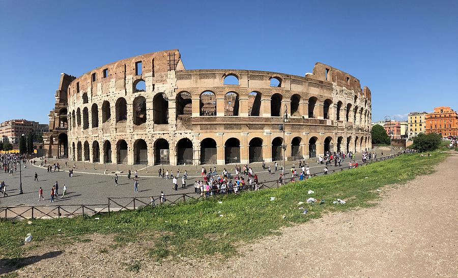 Roman Colosseum 3   Photograph by Jim Albritton